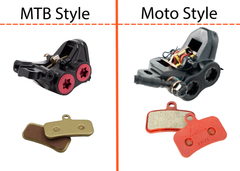 Sintered MTB Brake Pads - Front and Rear Kit OEM Replacement