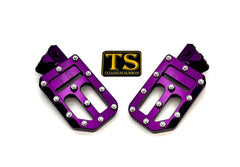 TS Custom Foot Pegs w/ Titanium Grips for Talaria and Altis
