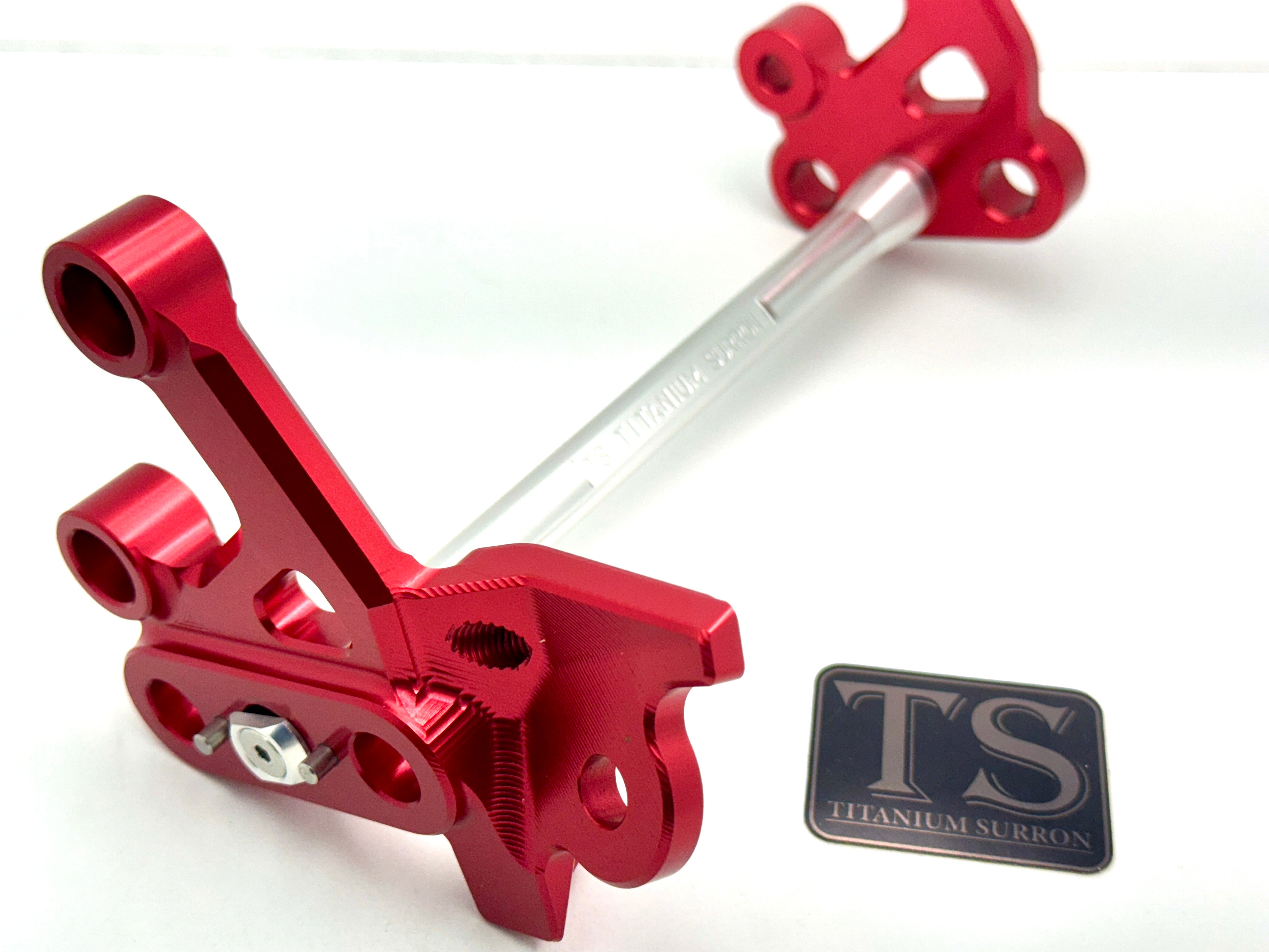 Custom CNC Aluminum Footpeg Bracket Assembly E-Ride Pro