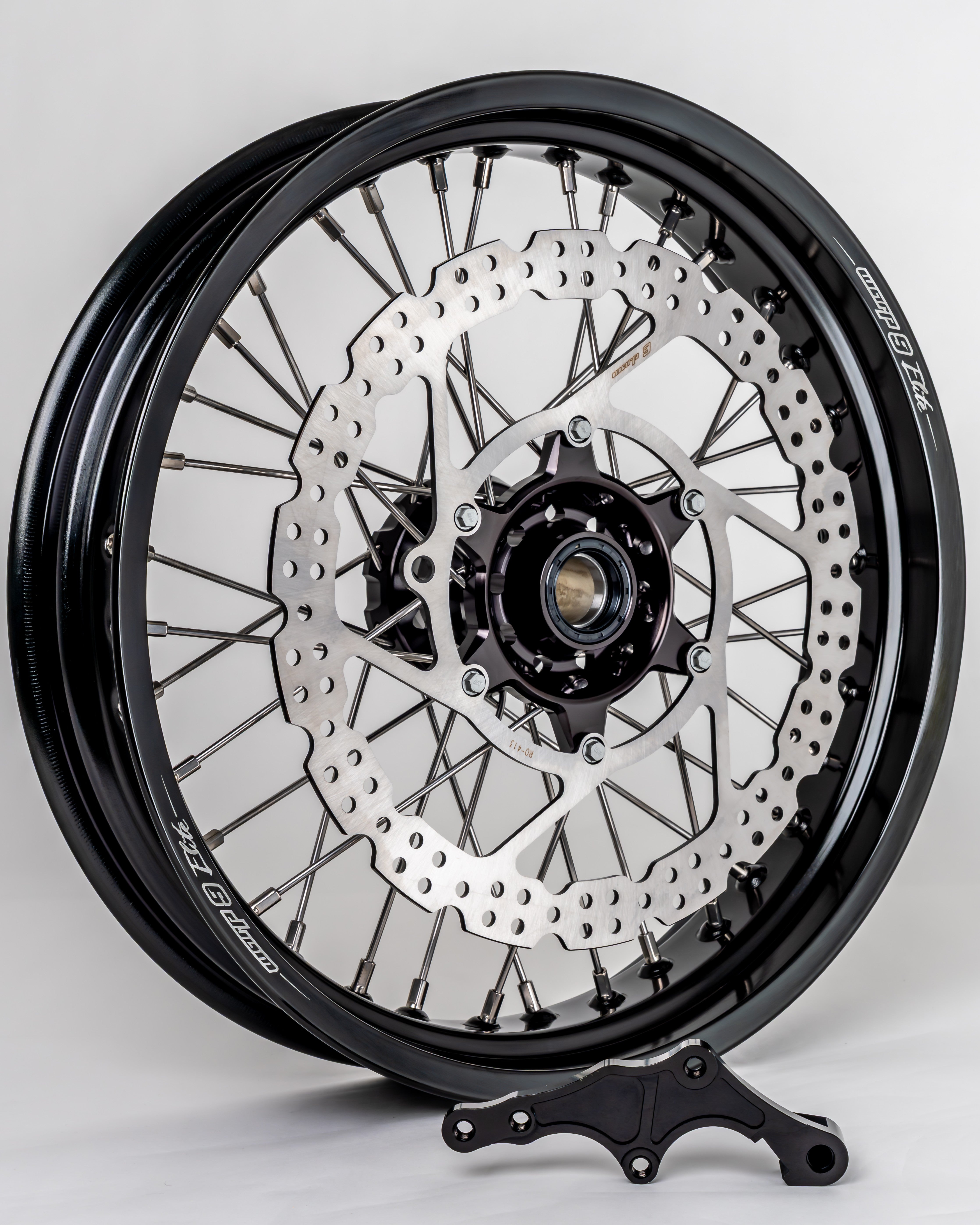 HUSQ/GAS GAS Braketec Front 17" Wheel (IN STOCK) Fitment Below