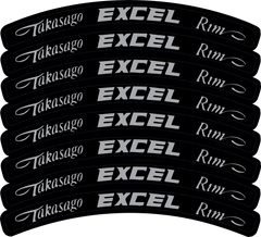 Excel Rim Decals