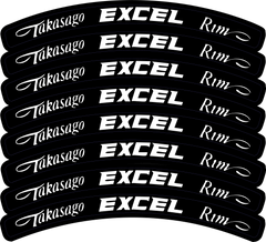Excel Rim Decals