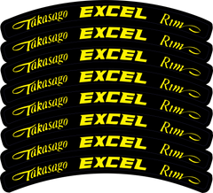 Excel Rim Decals