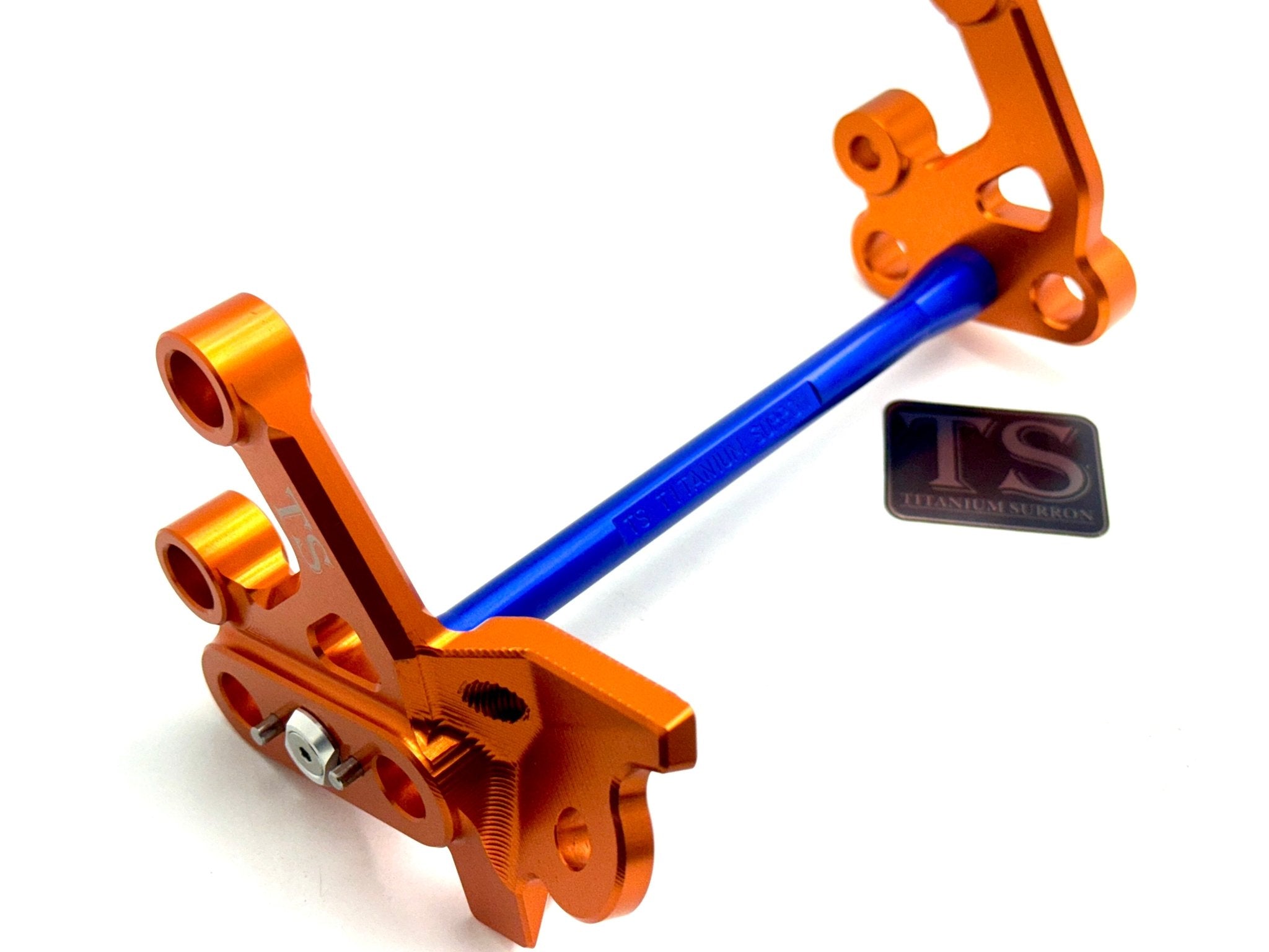 Custom CNC Aluminum Footpeg Bracket Assembly E-Ride Pro