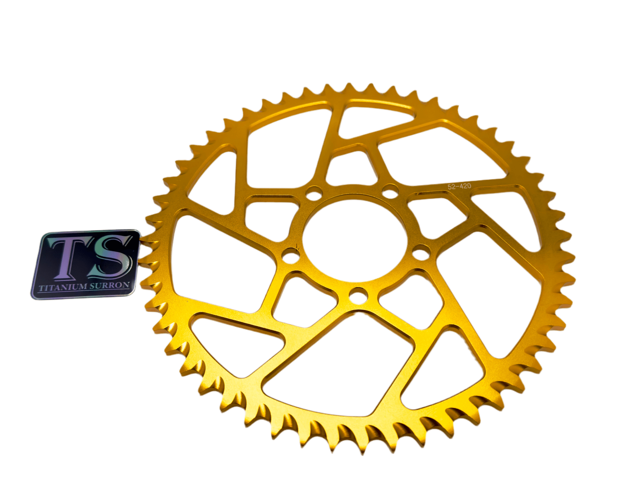 Hardened Aluminum 420 Sprockets for E-moto