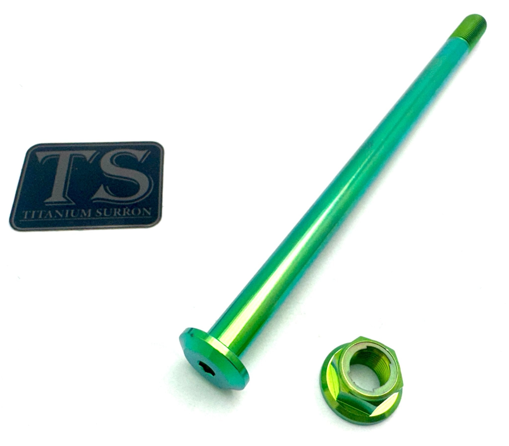 Titanium Rear Axle and Nut - Talaria (Two pcs)