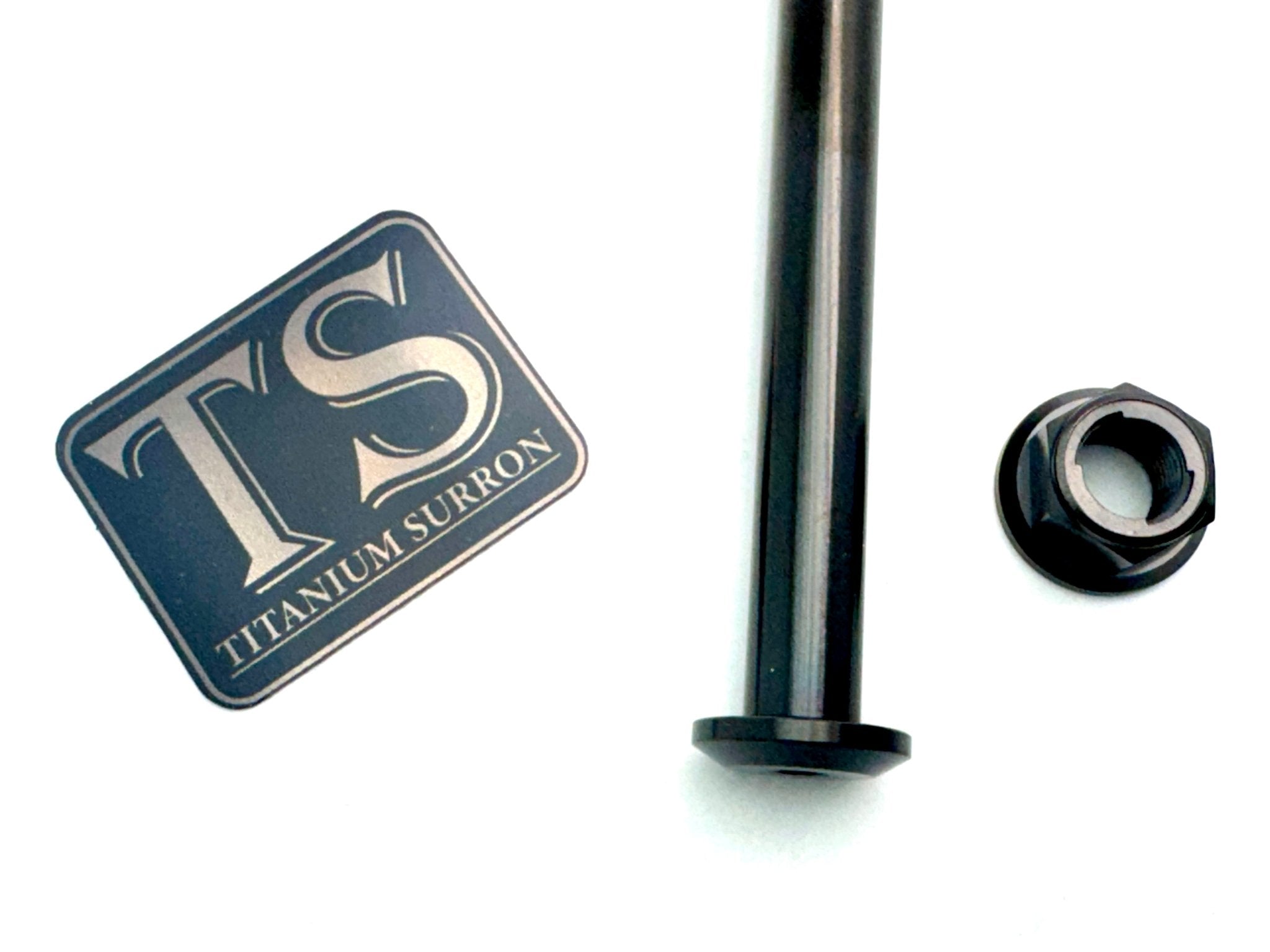 Titanium Rear Axle and Nut - Talaria (Two pcs)