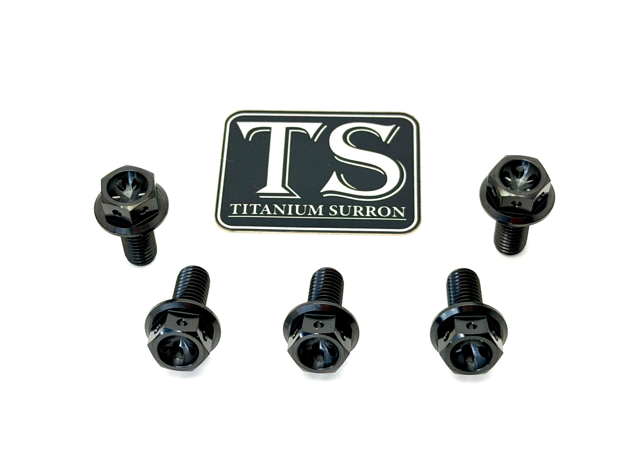 Titanium Sprocket Bolts - E-Moto